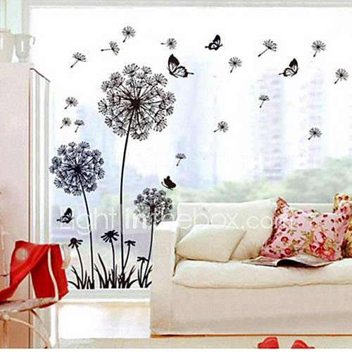 Botanical Wall Stickers Plane Wall Stickers Decorative Wall Stickers, Material Removable Home