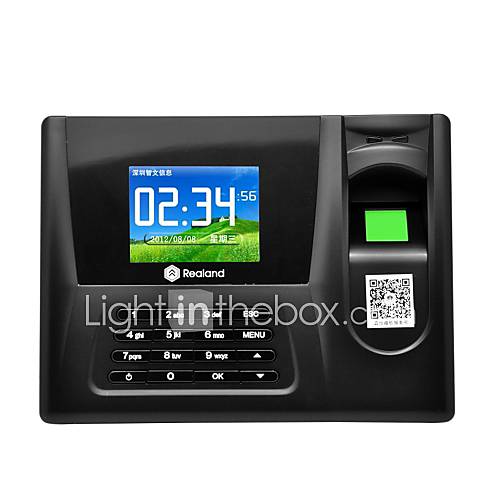 Réal écran couleur présence d'empreintes digitales carte de crédit de la machine  mot de passe  empreinte ZDC20