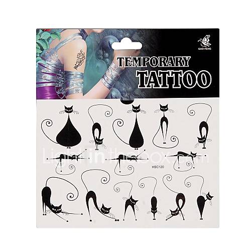 Fashional Temporary Tattoo Body Art Waterproof Stickers Safe Removable Multi Style