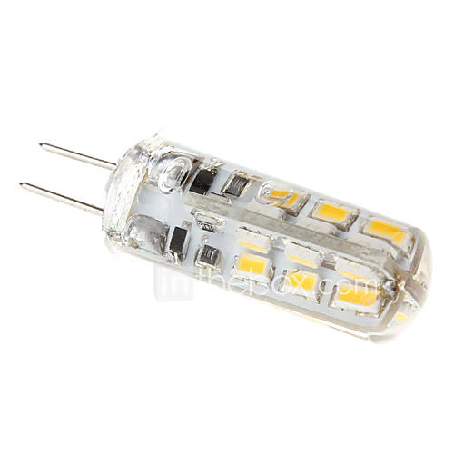 Image de 1.5W G4 Ampoules MaÃ¯s LED T 24 150 lm Blanc Chaud Blanc Froid 3500/6000 K DC 12 V