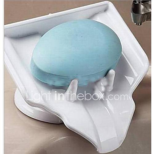 plats boîte de savon de savon support salle de bain fournitures des toilettes