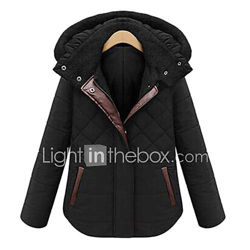 Women's Hooded Short Zipper Parka 2028803 2016 17.00