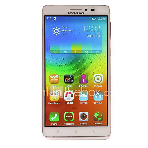 Lenovo Note 8 6.0'' Android 4.4  Smartphone(Dual SIM, Dual Camera WiFi,GPS,MTK6752 Octa Core,1.7GHz)