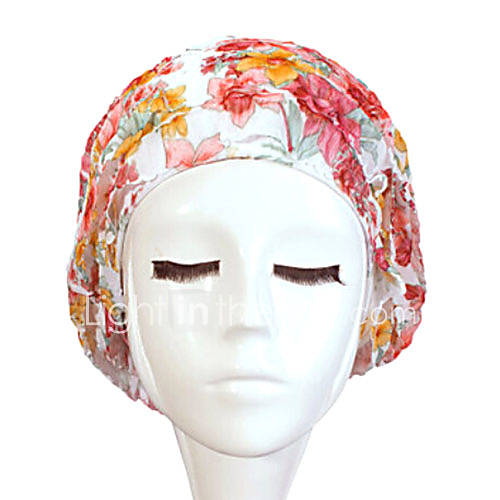 fashional style doux imperméable oreille anti-glissement des femmes Sanqi&cheveux bonnet de bain de protection