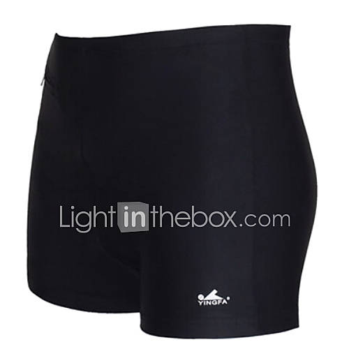 YINGFA Men's Printing Nylon Spandex Lined Rubber Print Swim Shorts