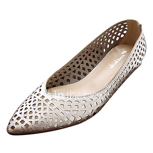 patent leather flat shoes