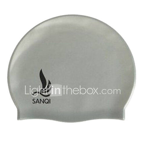 sanqi unisexe classique bonnet de bain de protection de l'oreille étanche fashional