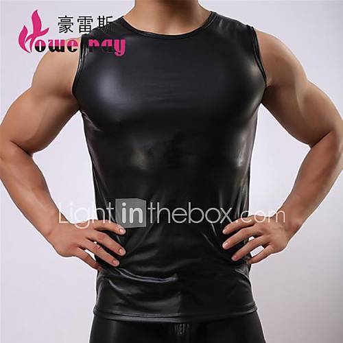 leather undershirt