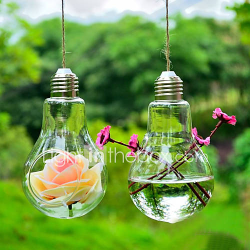 Image de 4.3 "h crÃ©ative pendaison micro bouteille en verre du paysage