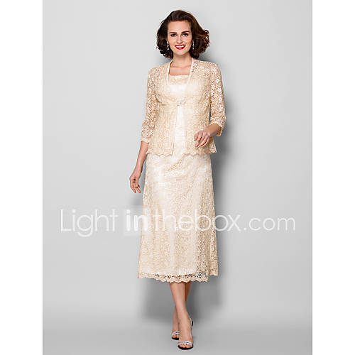 Lanting Bride® Sheath / Column Plus Size / Petite Mother of the Bride