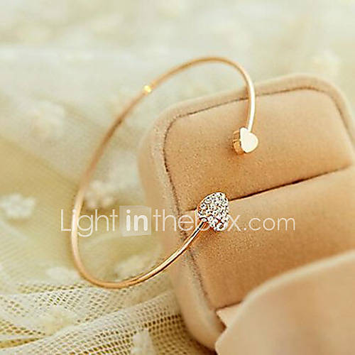 Image de Bracelet Manchette Alliage Strass Femme