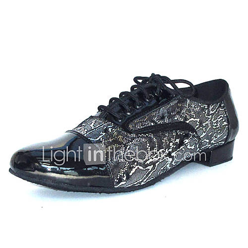 Image de Chaussures de danse(Noir) -PersonnalisablesSimilicuir-Latine Salsa Salon