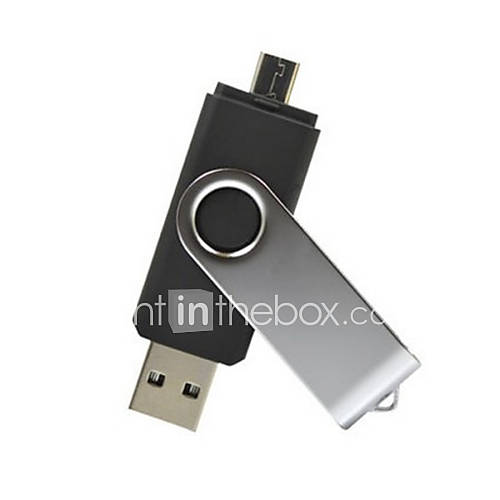 Image de 32gb pivotant otg bouchons doubles lecteur flash USB U-disque dur de mÃ©moire USB pour tÃ©lÃ©phone intelligent Android ordinateur samsung /
