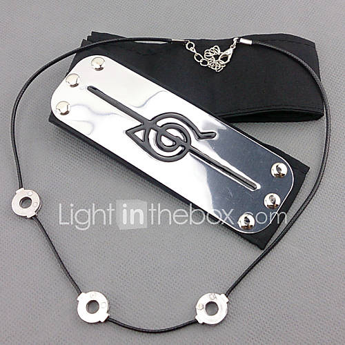 Image de Bijoux / Casque InspirÃ© par Naruto Itachi Uchiha Anime Accessoires de Cosplay Bandeau ArgentÃ© Masculin / FÃ©minin