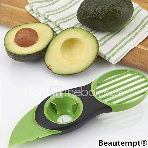 Image de 1 piÃ¨ces Avocat Cutter & Slicer For Pour Fruit Plastique Creative Kitchen Gadget Haute qualitÃ© Multifonction