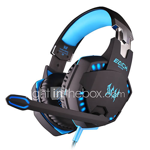 Image de casque stÃ©rÃ©o ordinateur casque jeu d'ordinateur g2100 montÃ© sur la tÃªte