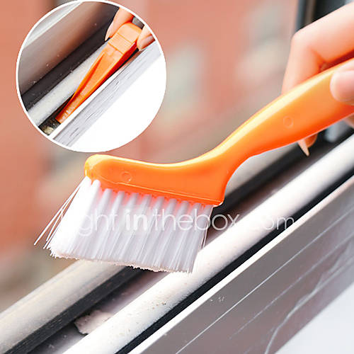 Window Track Cleaning Brush with Small Shovel designed Home(Random