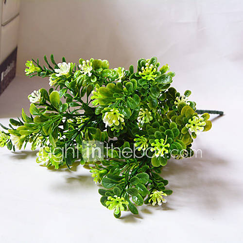 Image de 1 Une succursale Polyester Plantes Fleur de Table Fleurs artificielles 35(13.8")
