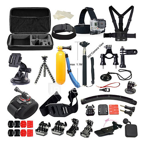 Gopro Accessory kit Bundle Kit for Gopro Hero 4 Gopro 3+ 3 2 1 for ...