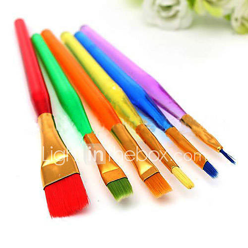 Image de 6 pcs brosse de gÃ¢teau fondant outil de peinture de dÃ©coration cerise mis sugarcraft bricolage dÃ©poussiÃ©rage
