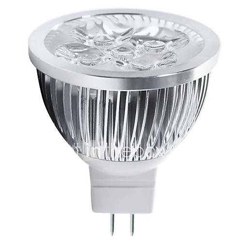 Image de 4W GU5.3(MR16) Spot LED MR16 5 LED Haute Puissance 400-450 lm Blanc Chaud Blanc Froid 3000K/6500K K DÃ©corative DC 12 V