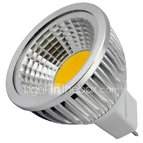 Image de 4W GU5.3(MR16) Spot LED MR16 1 COB 400LM lm Blanc Chaud Blanc Froid 3000K/6500K K DÃ©corative DC 12 V