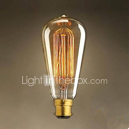 Image de B22 Ampoules Incandescentes 320 lm Blanc Chaud K AC 100-240 V