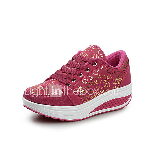 Women's Shoes Leatherette Wedge Heel Wedges / Platform / Creepers