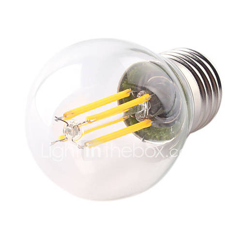 Image de 3W E26/E27 Ampoules Ã  Filament LED A60(A19) 4 LED Haute Puissance 300-350 lm Blanc Chaud Blanc Froid 3000K/6500K K DÃ©corative AC 100-240 V