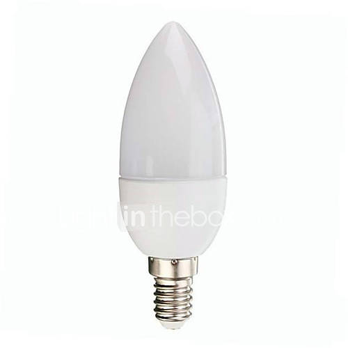 Image de 3W E14 Ampoules Bougies LED C35 10 SMD 300 lm Blanc Chaud Blanc Froid 2800-3200/6000-6500 K DÃ©corative AC 100-240 V