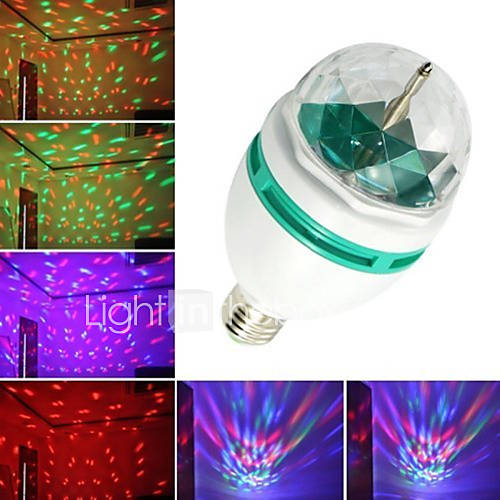 Image de 3W E26/E27 Ampoules Globe LED B 3 LED Haute Puissance 240-280 lm RVB RGB K DÃ©corative AC 100-240 AC 110-130 V