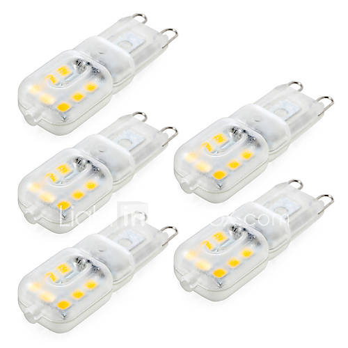 Image de 4W G9 LED Ã  Double Broches T 14 SMD 2835 300-400 lm Blanc Chaud Blanc Froid 2800-3200/6000-6500 K IntensitÃ© RÃ©glable DÃ©corative AC