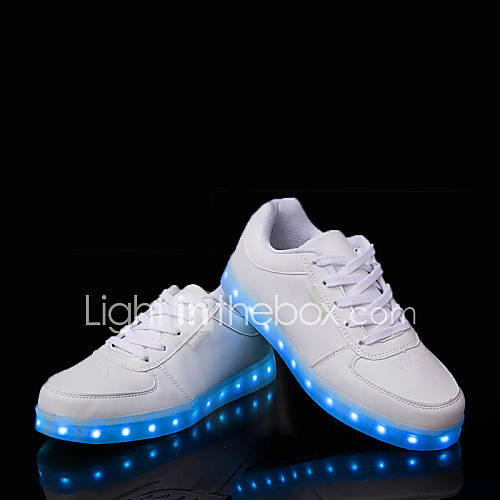 LED Light Up Shoes, Women's Shoes USB charging Flat Heel Comfort Round
