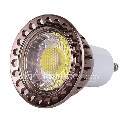 Image de 7W GU10 Spot LED MR16 1 COB 500-600 lm Blanc Chaud Blanc Froid 2800-3200/6000-6500 K IntensitÃ© RÃ©glable DÃ©corative AC 100-240 AC 110-130 V