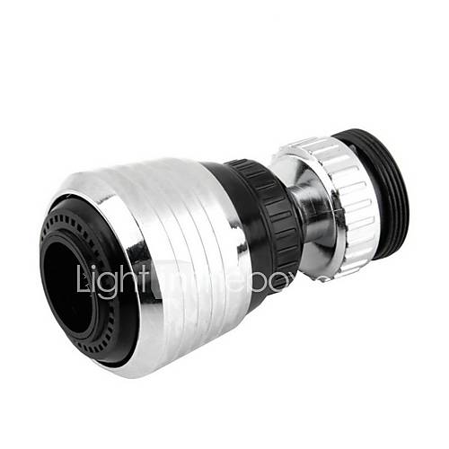 Image de 360 rotation Ã©conomie d'eau d'adaptateur de filtre de la buse pivotante du robinet aÃ©rateur diffuseur