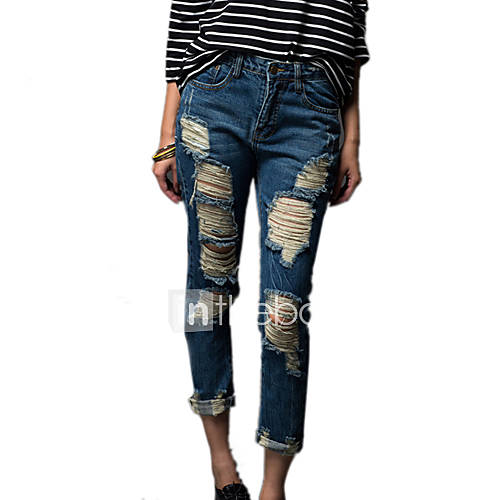 loose jeans for women black