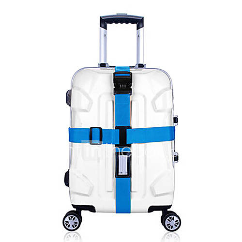 Image de 1 piÃ¨ce Sangle de Bagage de Voyage Cadenas Ã  Code Durable Ajustable Accessoire de Bagage pour Durable Ajustable Accessoire de Bagage