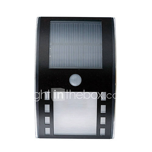3LEDS White Color Solar Powered LED PIR Motion Sensor Outdoor Path Wall Light Garden 4869130 ...