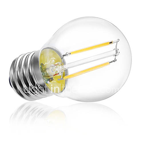 Image de 2W E26/E27 Ampoules Ã  Filament LED A60(A19) 2 LED Haute Puissance 180 lm Blanc Chaud Blanc Froid 3000K/6500K K DÃ©corative AC 100-240 V