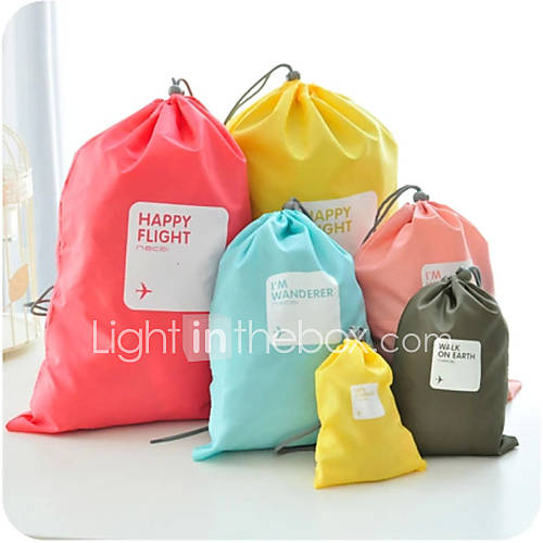 Image de 4 piÃ¨ces Sac de Voyage Organisateur de Bagage Sac Ã  Chaussures Etanche RÃ©sistant Ã  la poussiÃ¨re Multifonction Rangement de Voyage pour