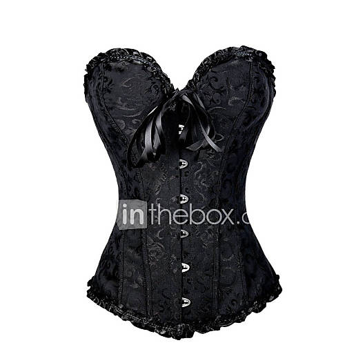 Image de Bustier Sur Poitrine ( Coton/Polyester/Elasthanne ) Agrafes & Crochets/Rubans