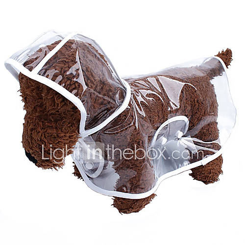 Image de Chat Chien ImpermÃ©able Violet Blanc Incanardin Gris VÃªtements pour Chien EtÃ© Printemps/Automne Couleur Pleine Etanche