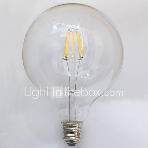 Image de 7W E26/E27 Ampoules Ã  Filament LED G125 8 COB 700 lm Blanc Chaud 2700 K ImpermÃ©able DÃ©corative AC 100-240 V