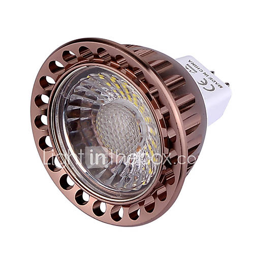 Image de 7W GU5.3(MR16) Spot LED MR16 1 COB 500-700 lm Blanc Chaud Blanc Froid 2800-3200/6000-6500 K IntensitÃ© RÃ©glable DÃ©corative DC 12 AC 12 V