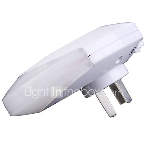 Multi-function Electrical Plug LED Night Light Sensors Light Control Wall Lamp Bedside Lamp ...