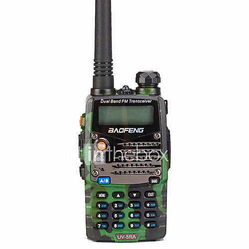 Image de BaoFeng Portable NumÃ©rique UV-5RA Radio FM Invite Vocale Bi-Bande Double Affichage Double Veille Affichage LCD CTCSS/CDCSS 1,5 - 3 km