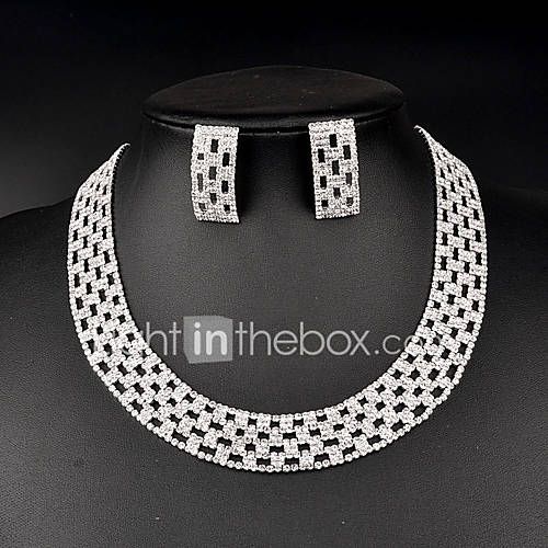 Jewelry Set Women's Anniversary / Wedding / Birthday / Gift / Party / Special Occasion Jewelry