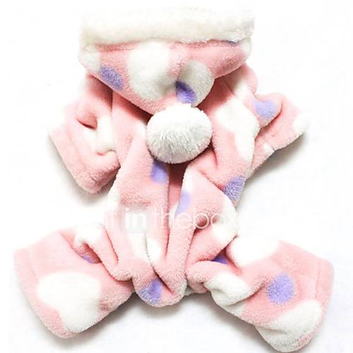 Image de Chat Chien Pulls Ã  capuche Combinaison-pantalon Pyjamas Incanardin VÃªtements pour Chien Hiver Printemps/Automne PoisMignon DÃ©contractÃ© /