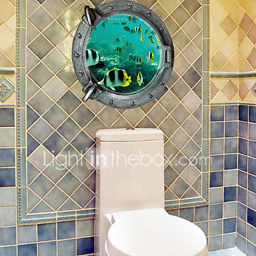 Image de 3D Stickers muraux Autocollants avion Autocollants muraux 3D Autocollants muraux dÃ©coratifs MatÃ©riel Amovible DÃ©coration d'intÃ©rieur