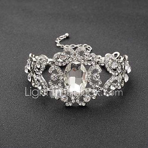 Image de Bracelet ChaÃ®ne Alliage Strass Femme